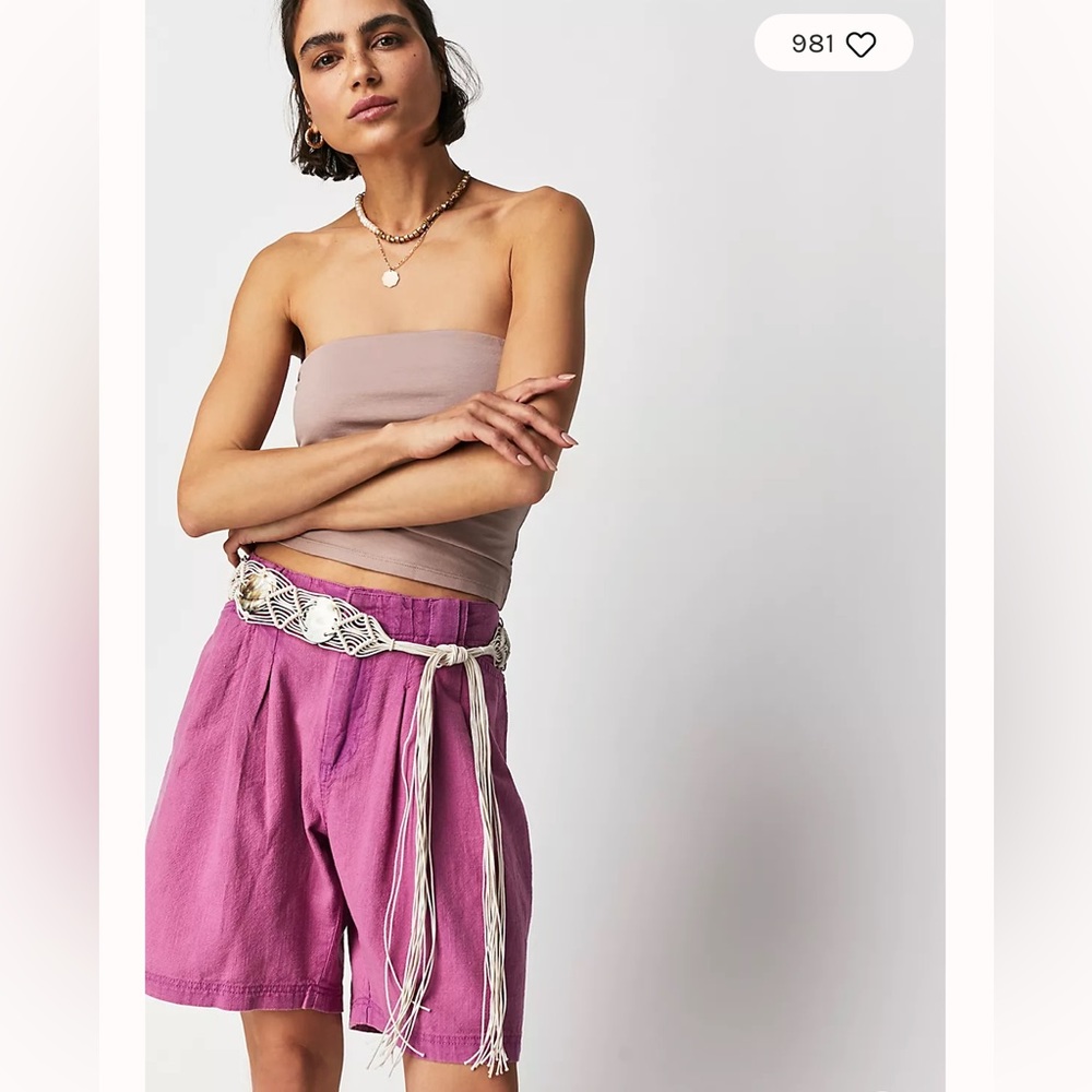 Free People Say So Trouser Short Size 8